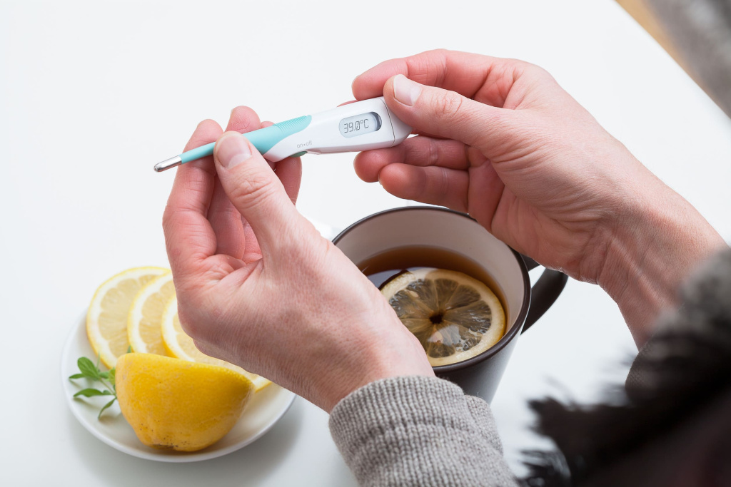 Сколько держится температура при ОРВИ